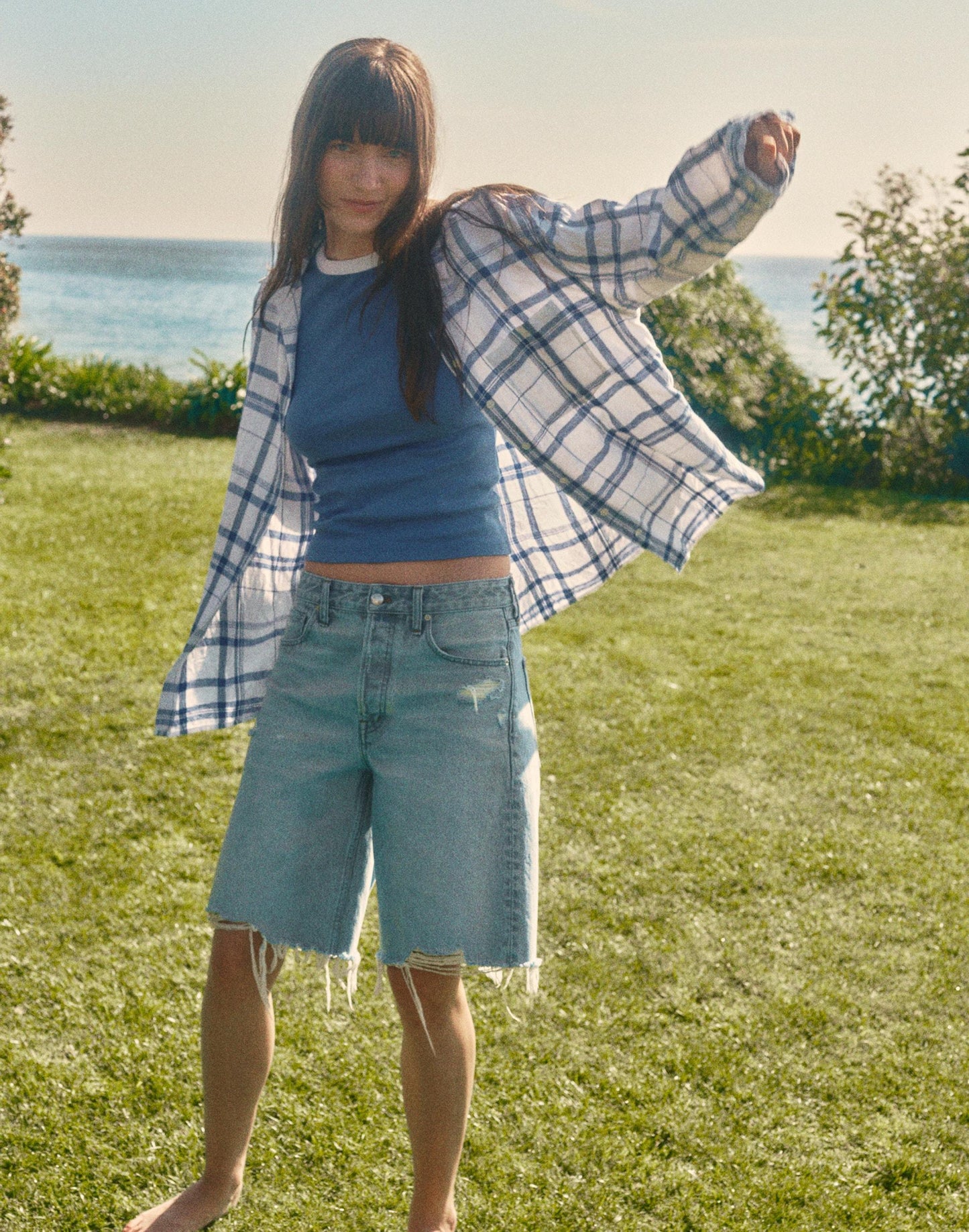 Madewell The Essex Long Baggy Short