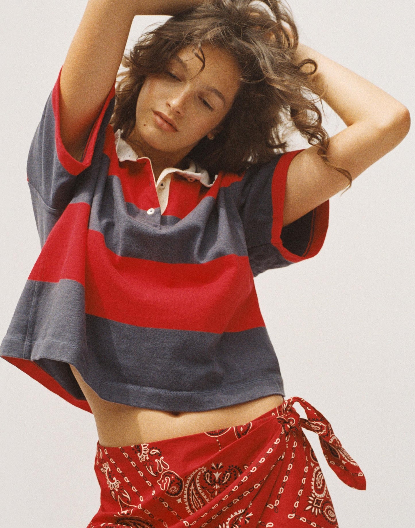 Madewell Boxy Rugby Polo