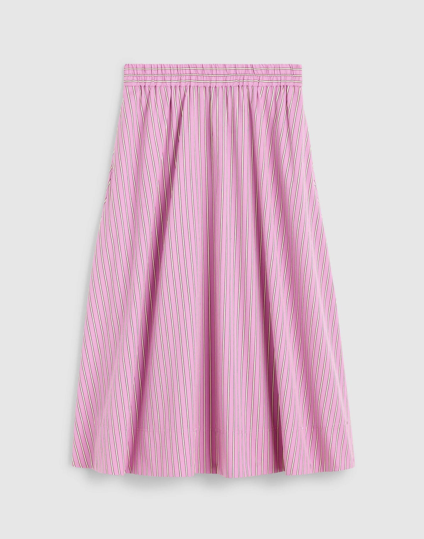 Madewell Midi Circle Skirt in Poplin