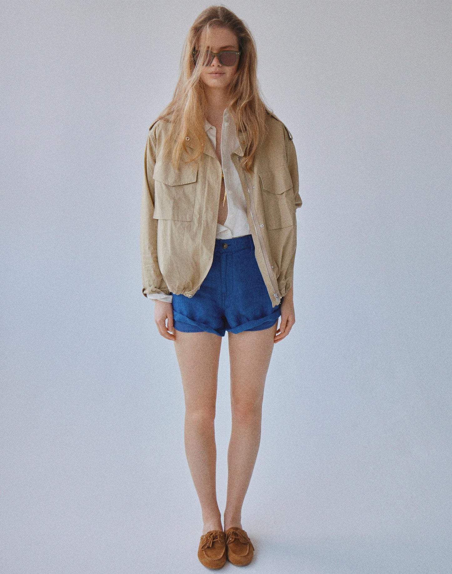 Madewell The Zoe Short in 100% Linen