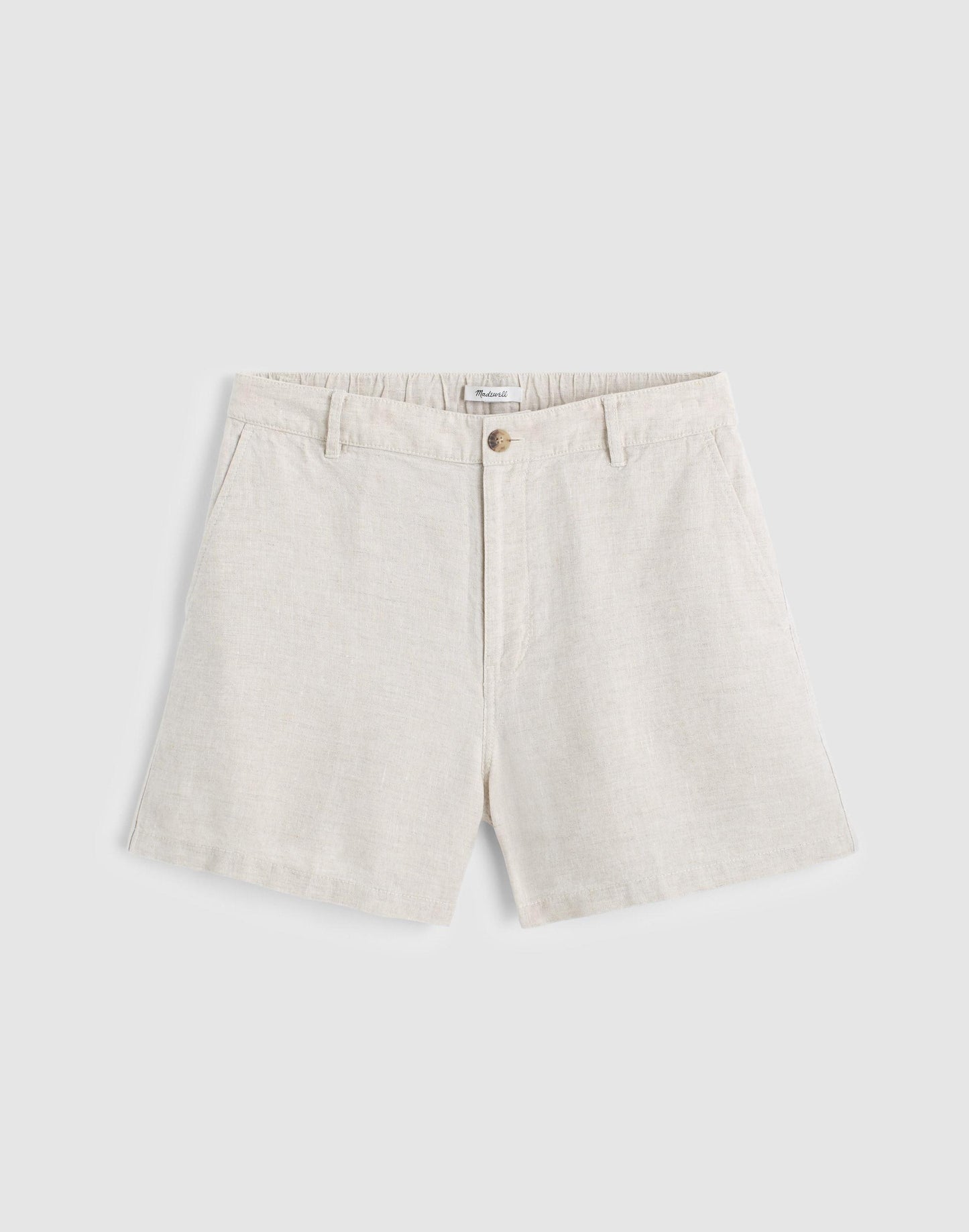 Madewell The Zoe Short in 100% Linen