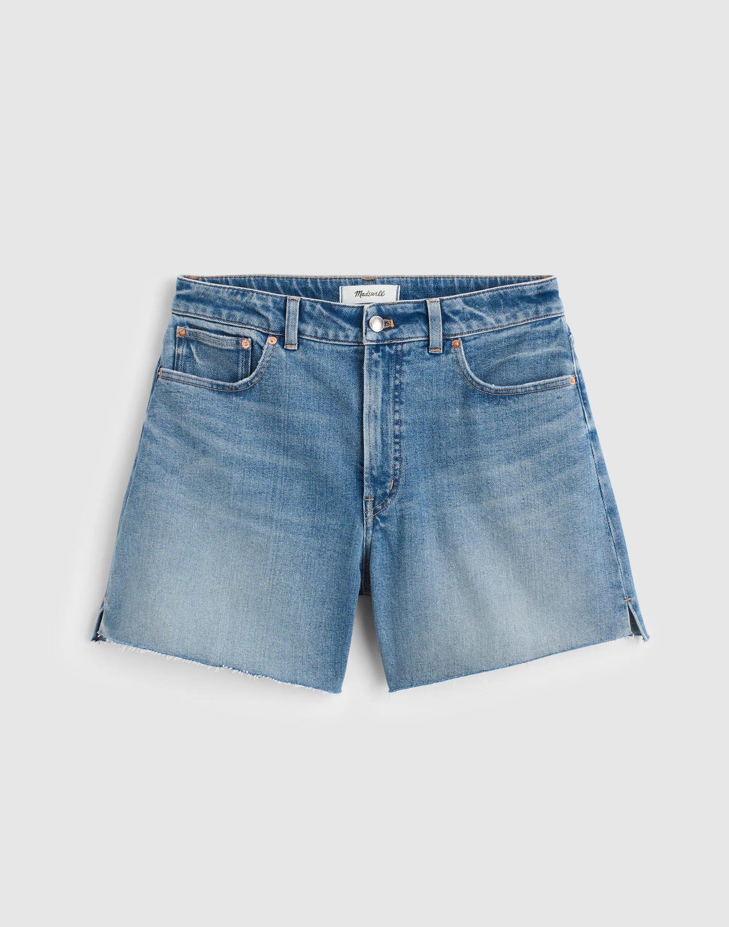 Madewell The Curvy Perfect Vintage Mid-Length Jean Short