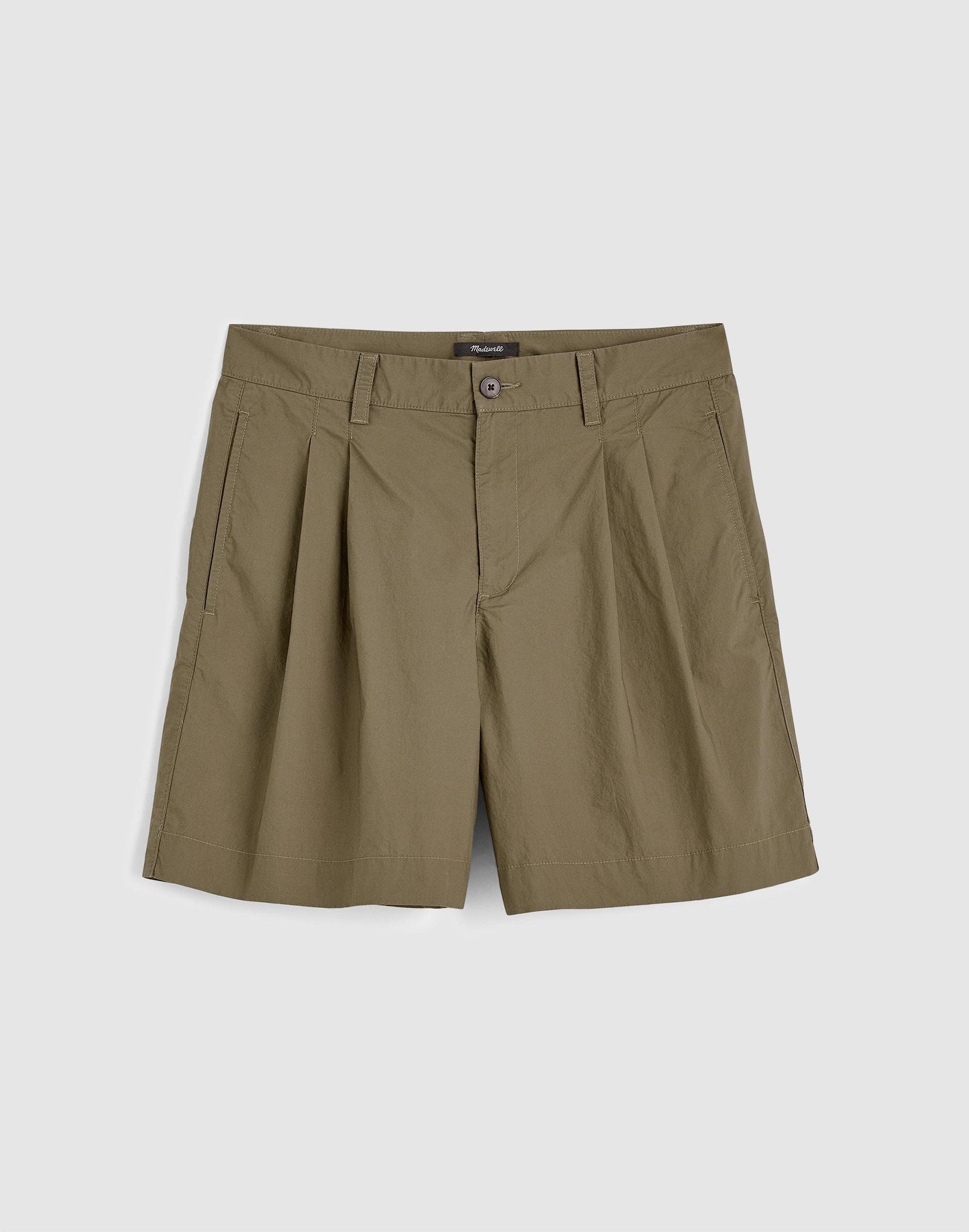 Madewell The Everyday Trouser Short in Poplin