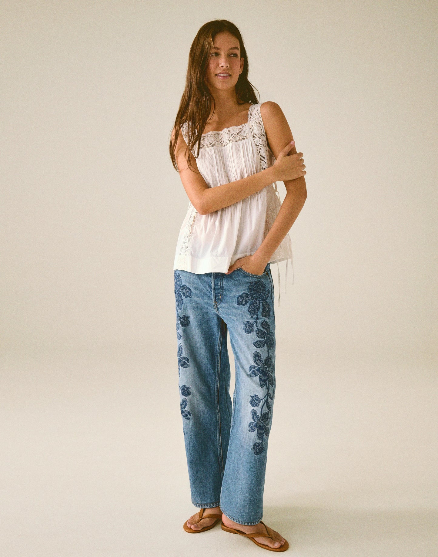 Madewell Low-Slung Baggy Crop Jean