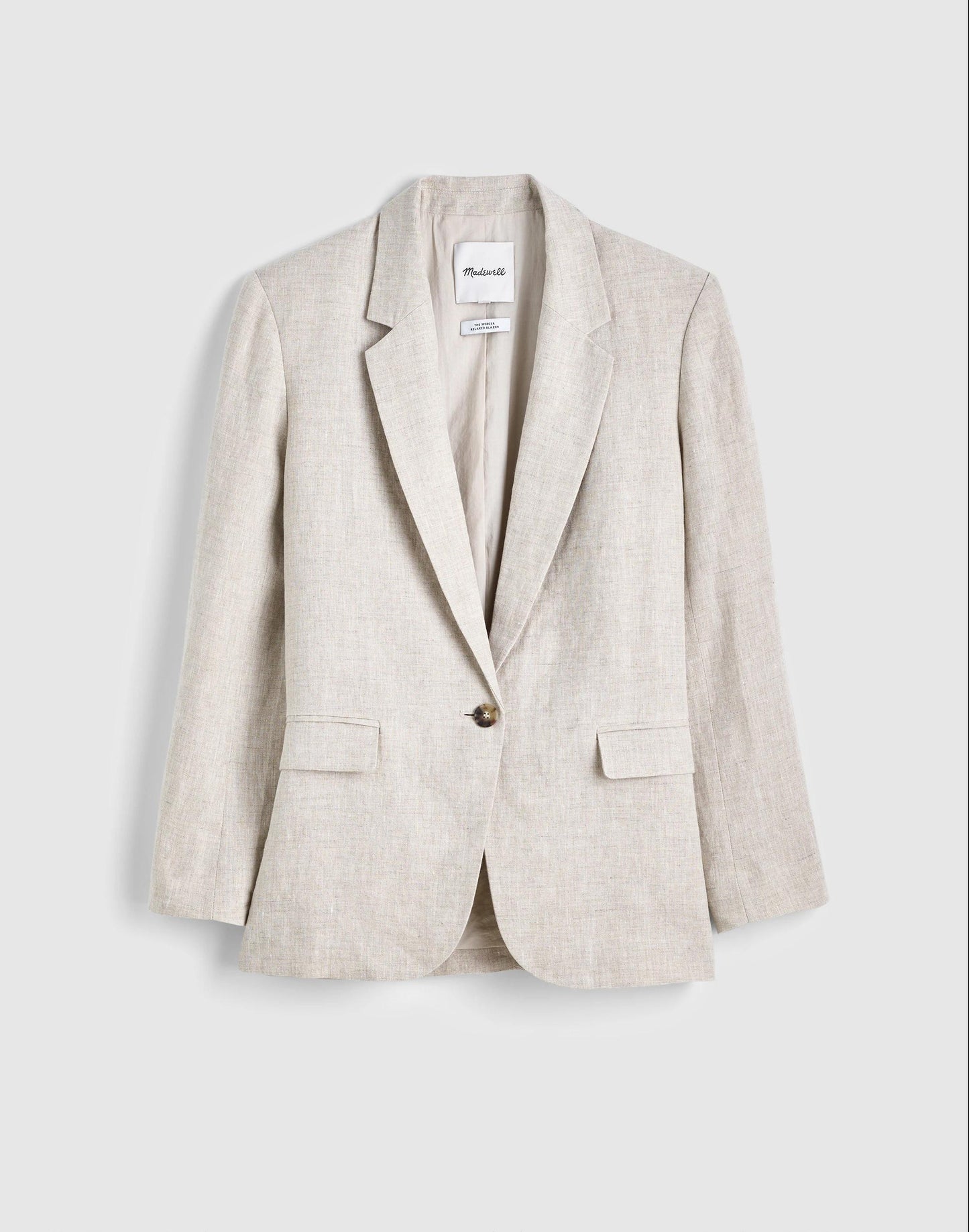 Madewell The Mercer Relaxed Blazer