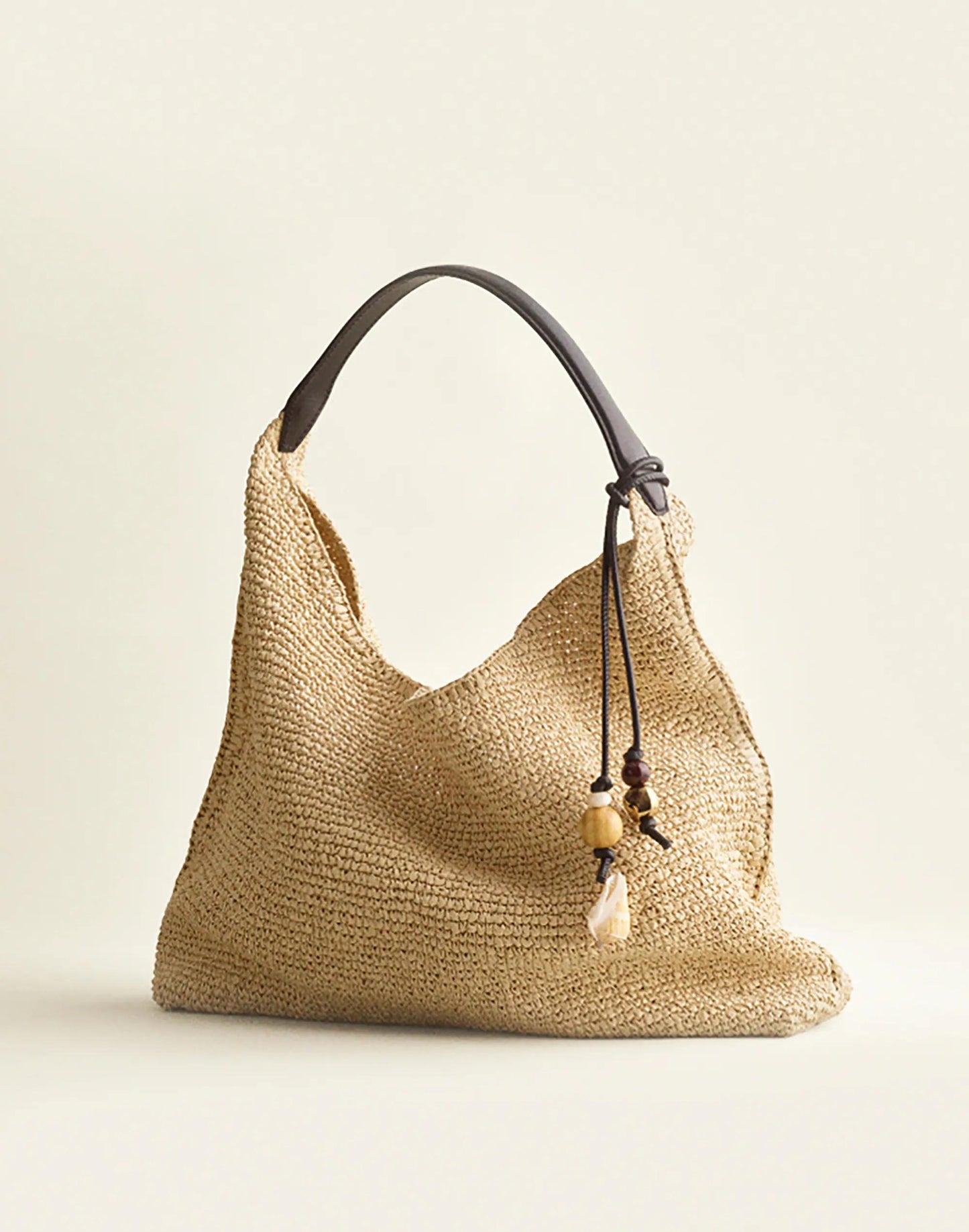 Madewell The Mylie Shoulder Bag in Straw