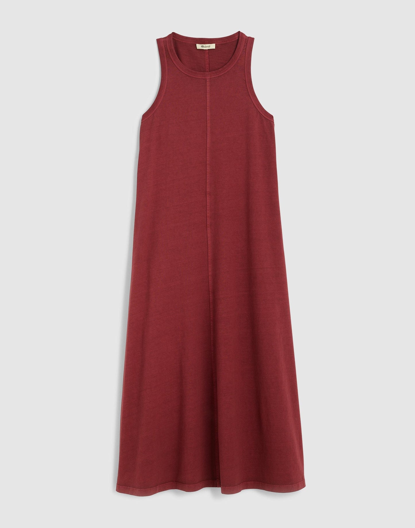 Madewell Seamed Tank Maxi Dress in Allday Jersey