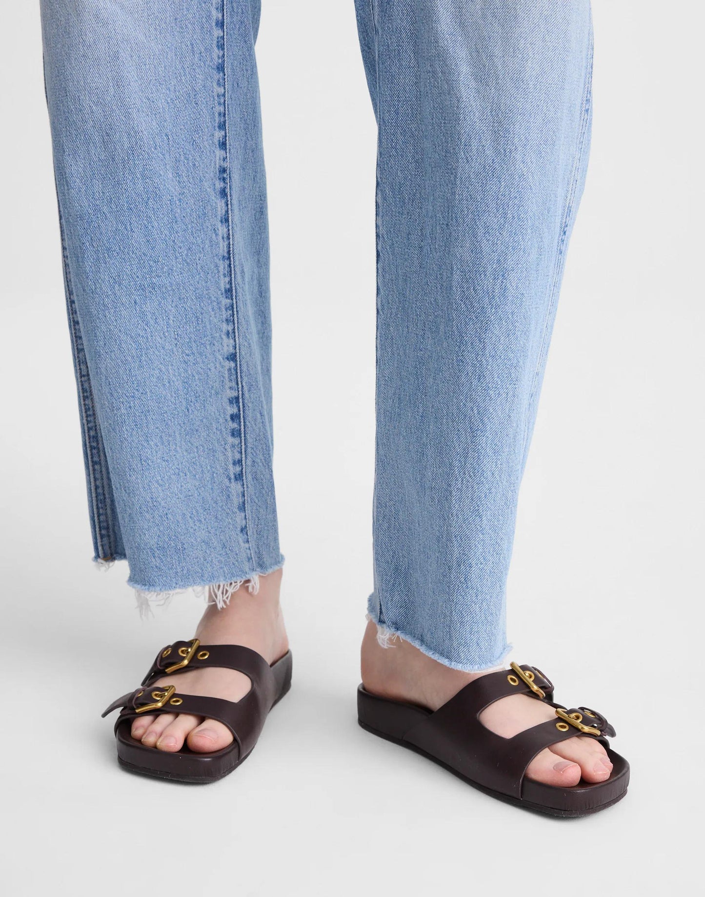 Madewell The Cambrea Double-Strap Sandal