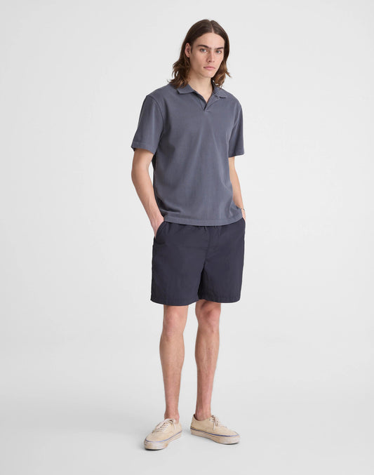 Madewell Short-Sleeve Compact-Knit Polo