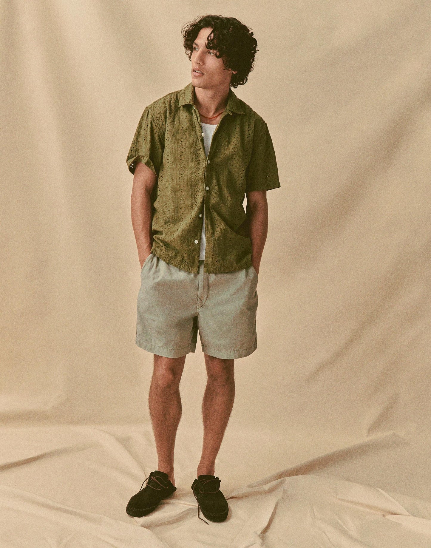 Madewell Pull-On Short in Poplin