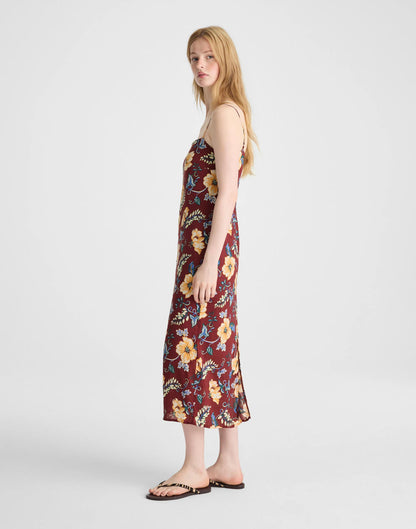 Madewell Squareneck Sleeveless Maxi Dress