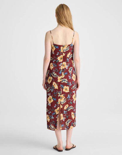 Madewell Squareneck Sleeveless Maxi Dress