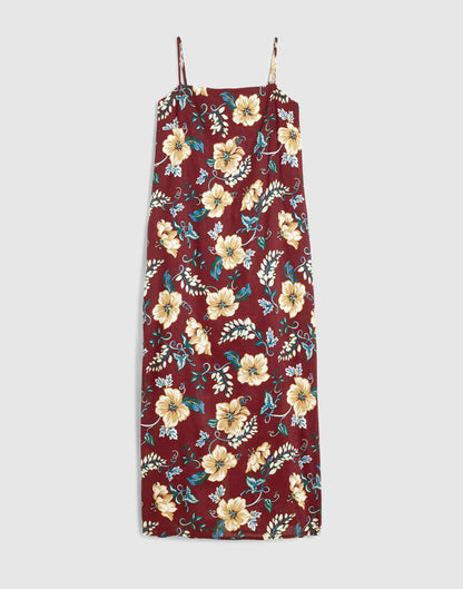 Madewell Squareneck Sleeveless Maxi Dress