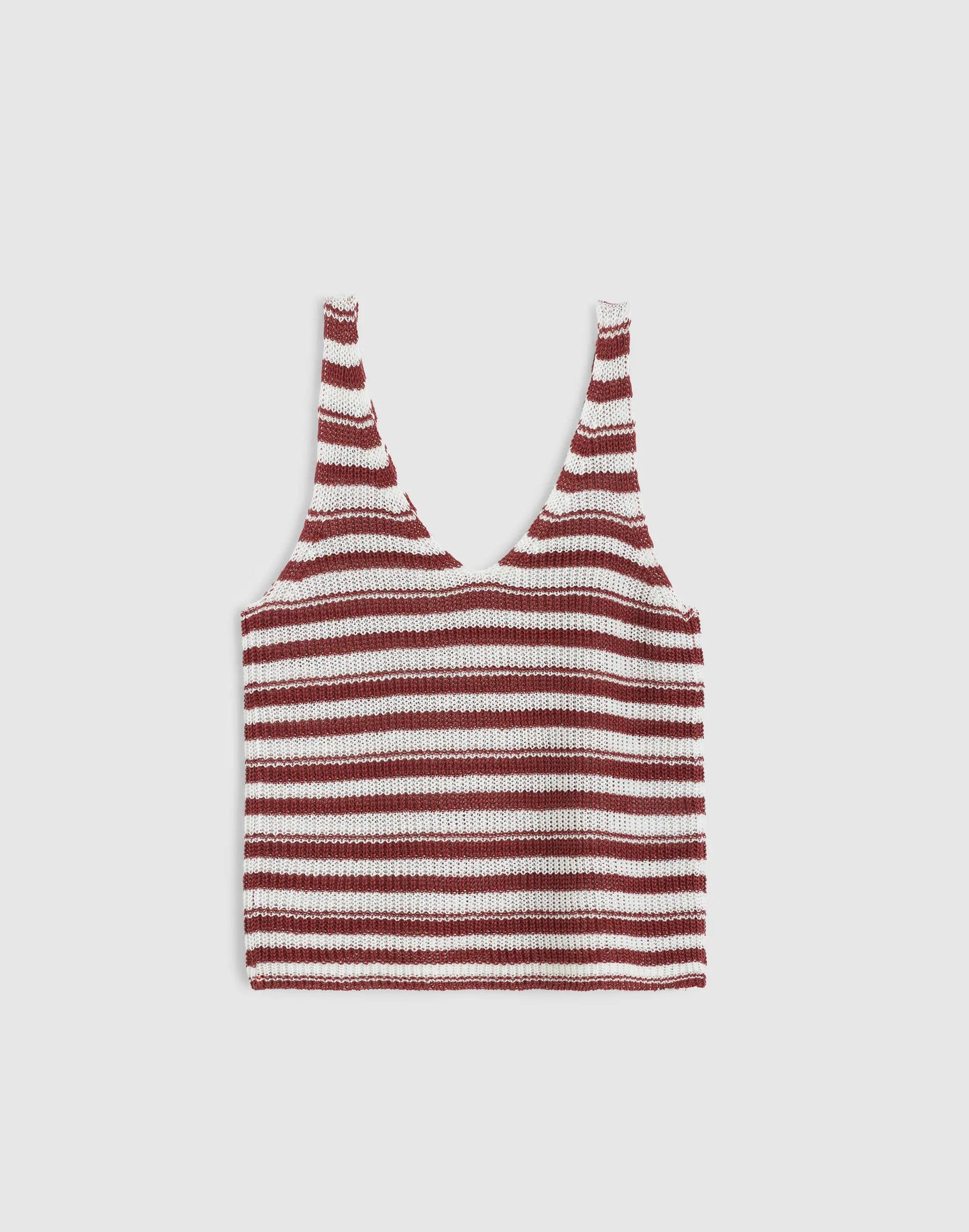 Madewell V-Neck Tank in 100% Linen