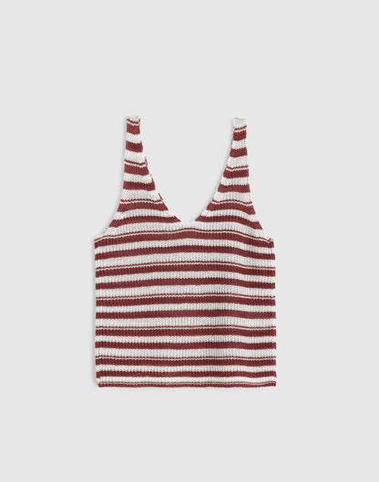 Madewell V-Neck Tank in 100% Linen