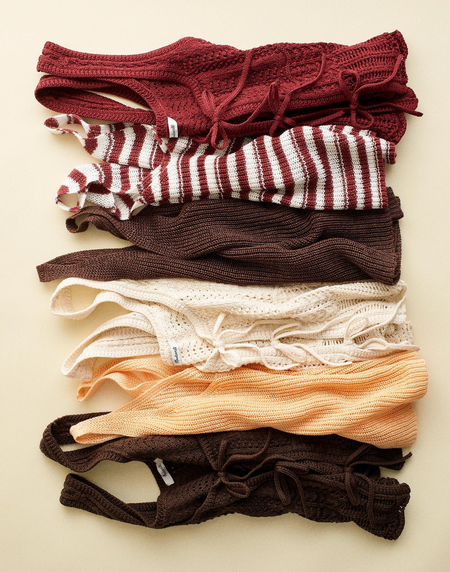 Madewell V-Neck Tank in 100% Linen