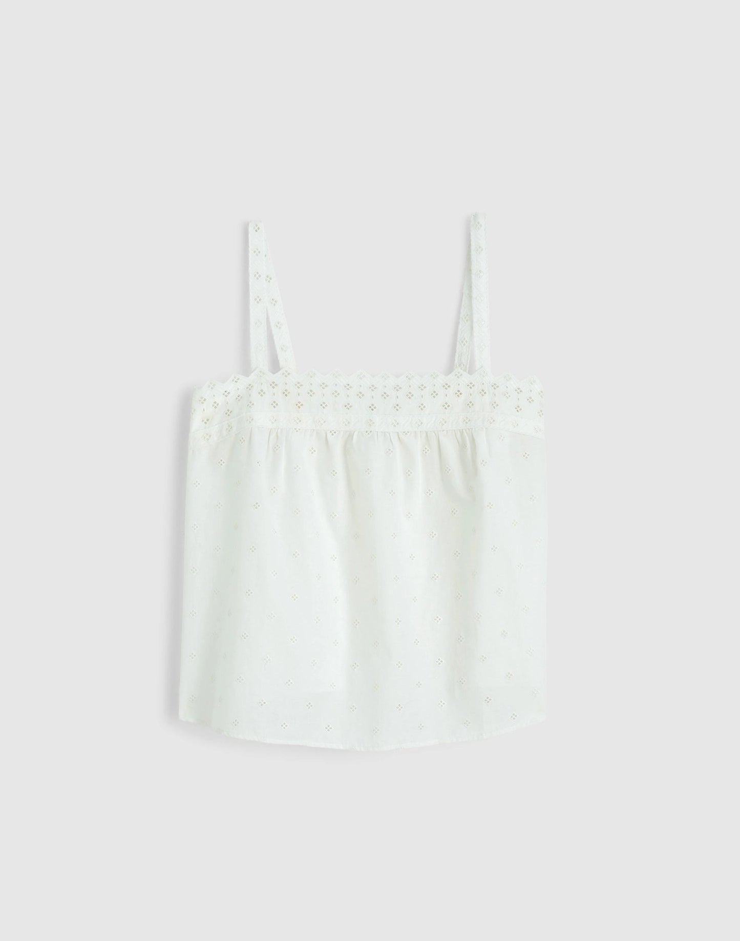 Madewell Embroidered Eyelet Tank