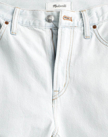 Madewell The Perfect Vintage Wide-Leg Crop Jean in Airy Denim