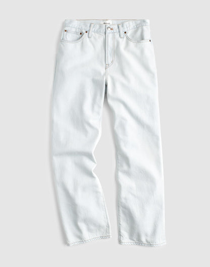 Madewell The Perfect Vintage Wide-Leg Crop Jean in Airy Denim