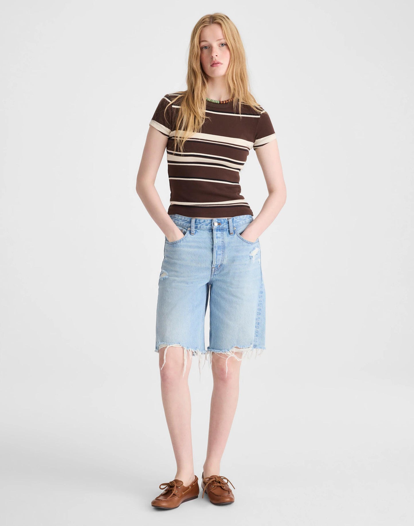 Madewell The '90s Crewneck Tee in Compact Cotton