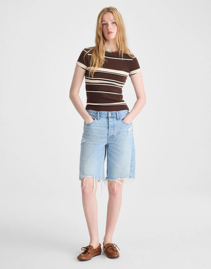 Madewell The '90s Crewneck Tee in Compact Cotton