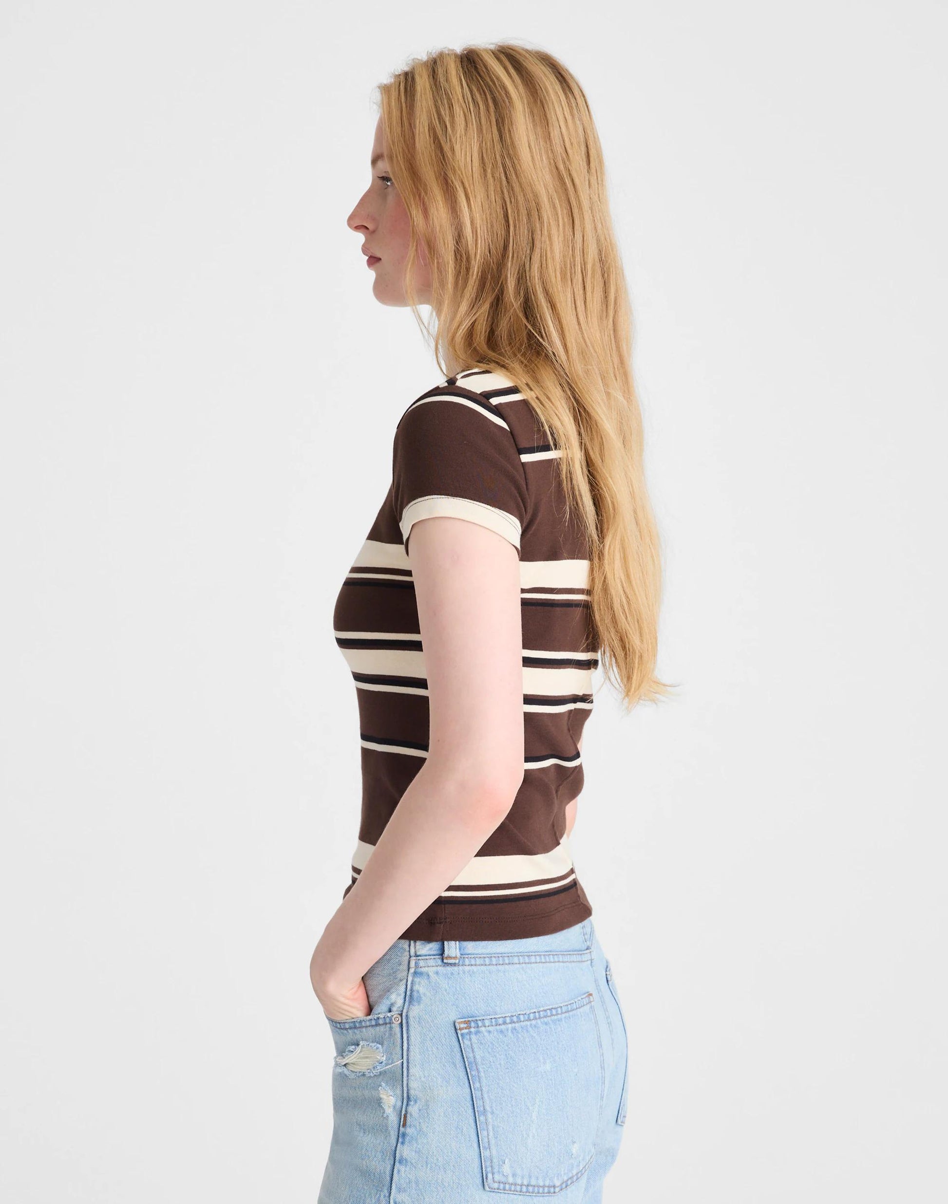 Madewell The '90s Crewneck Tee in Compact Cotton
