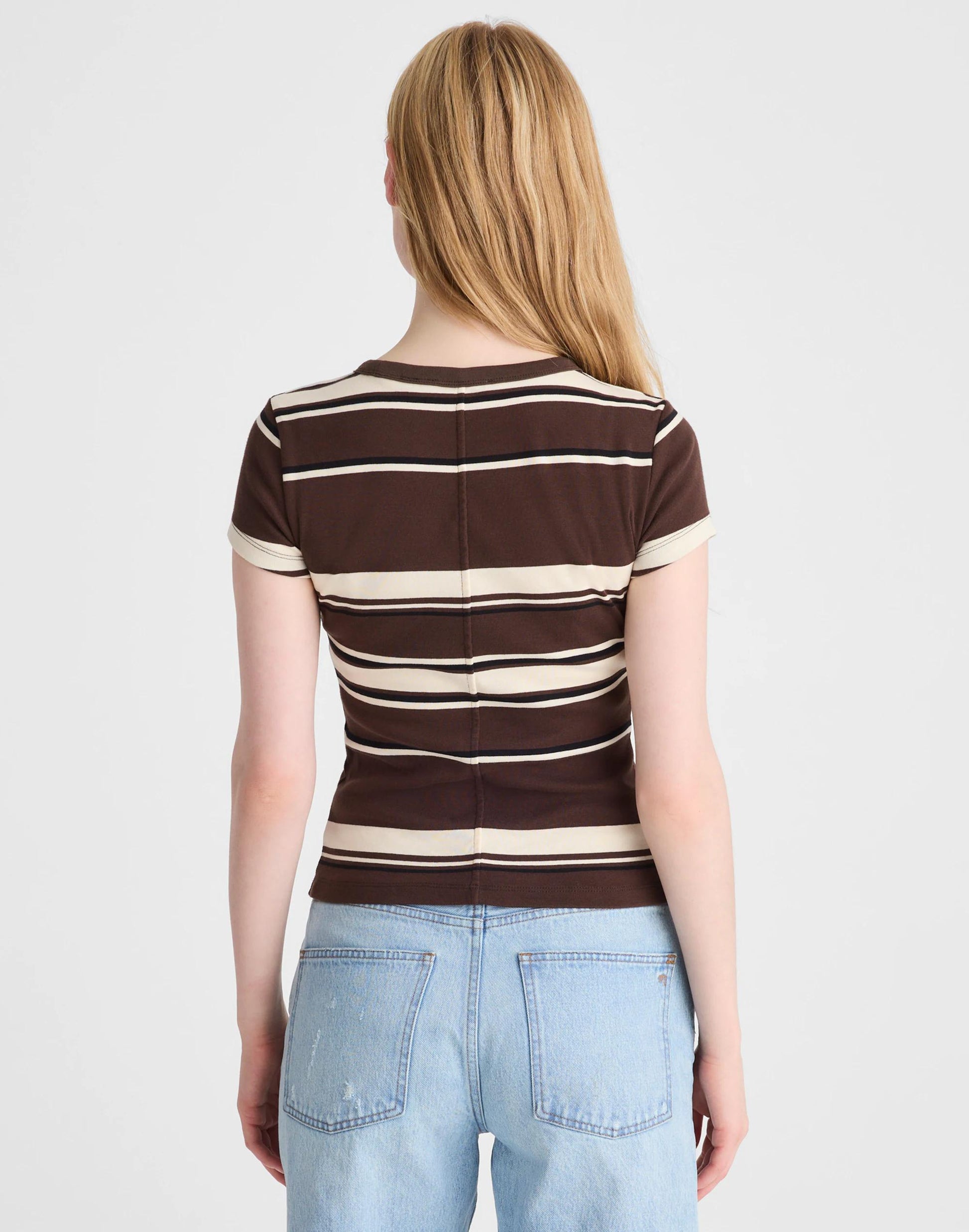 Madewell The '90s Crewneck Tee in Compact Cotton