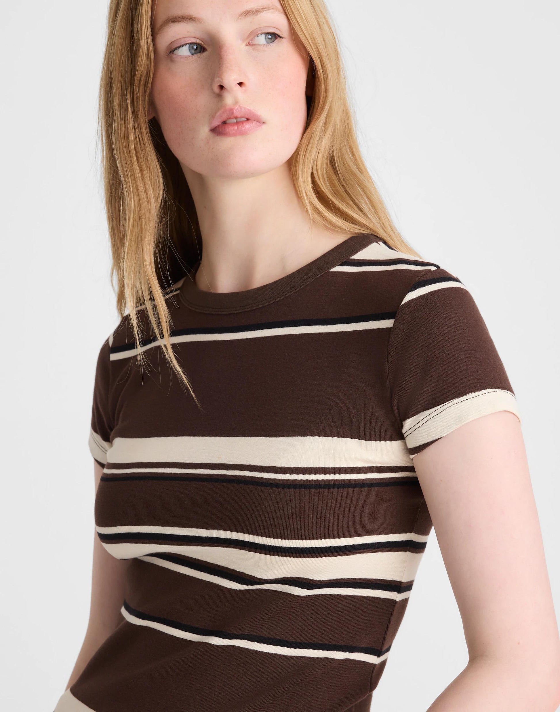 Madewell The '90s Crewneck Tee in Compact Cotton