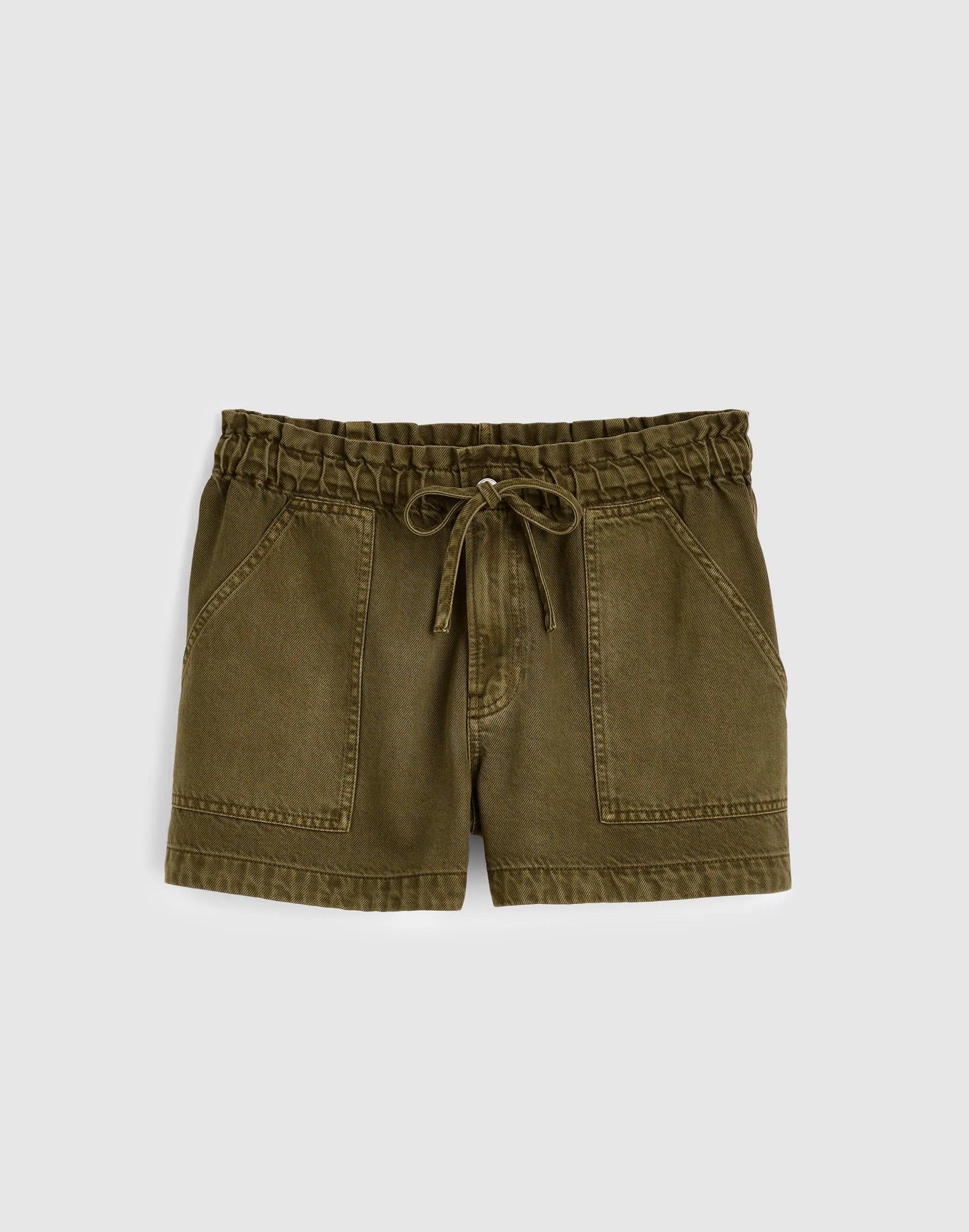 Madewell Pull-On Utility Shorts in Airy Denim
