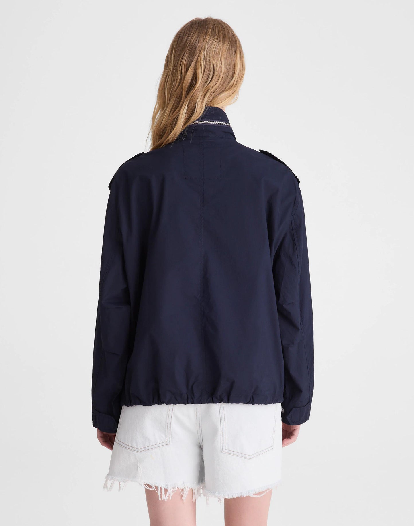Madewell Field Jacket in Washed Poplin