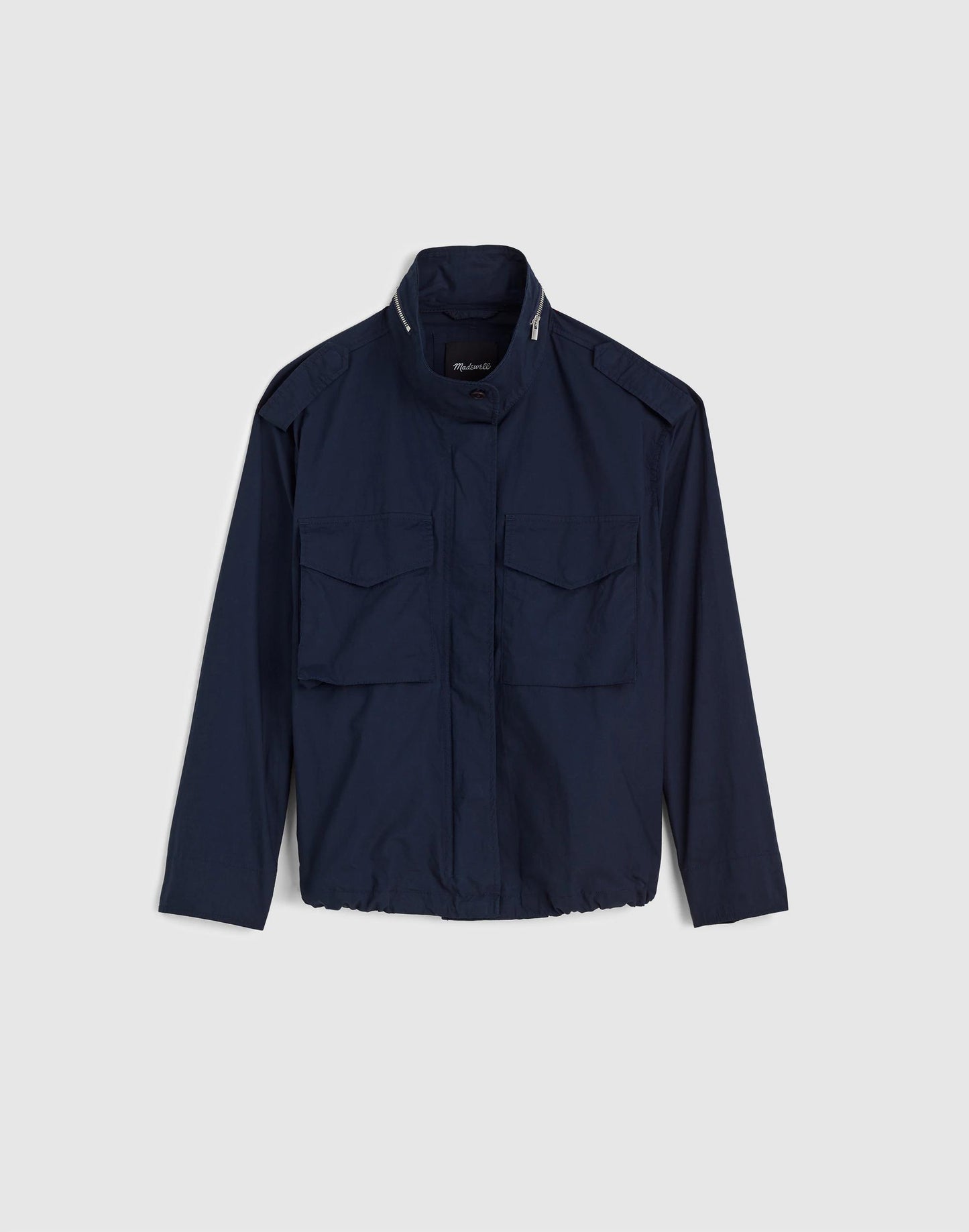 Madewell Field Jacket in Washed Poplin