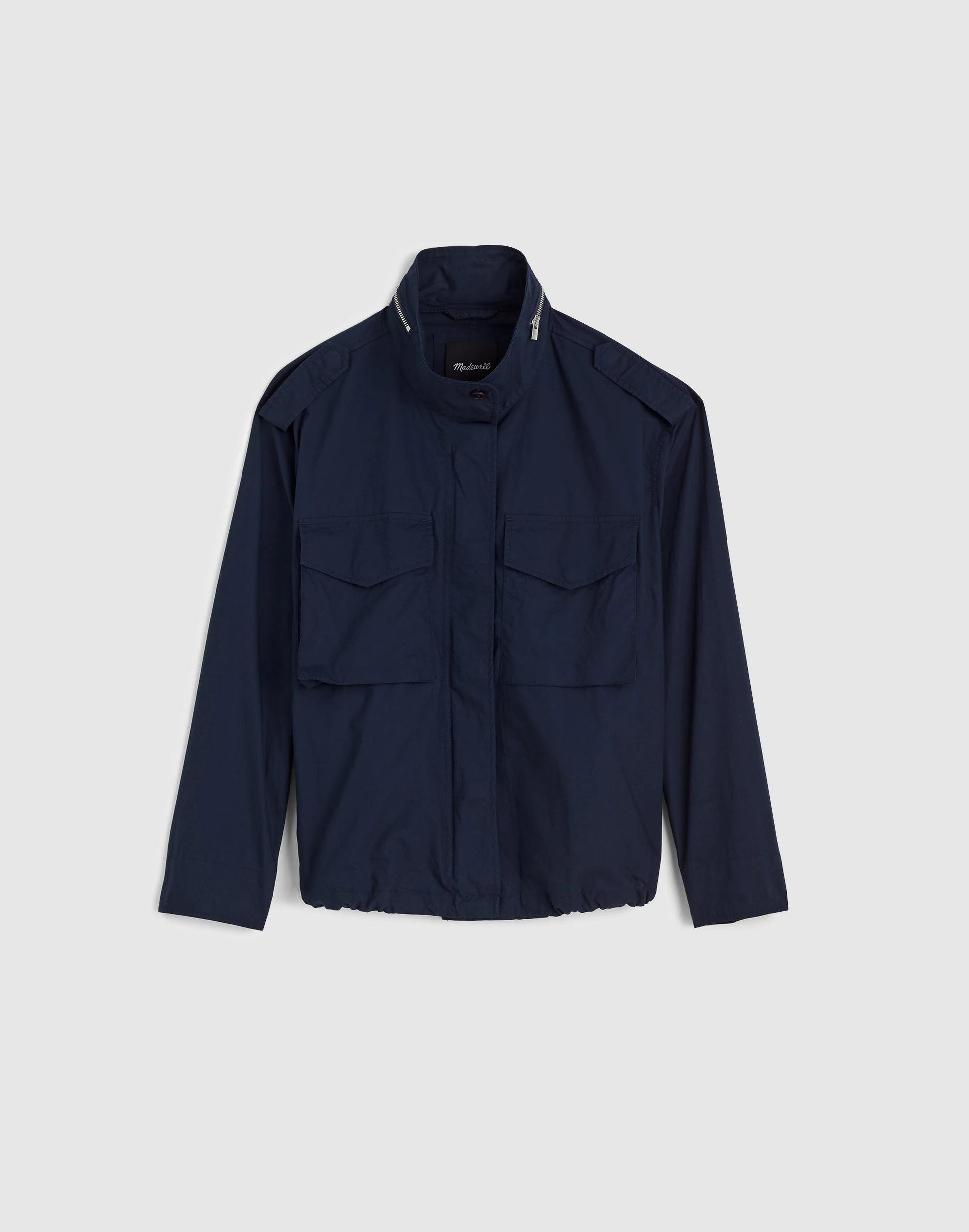Madewell Field Jacket in Washed Poplin