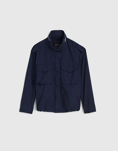 Madewell Field Jacket in Washed Poplin