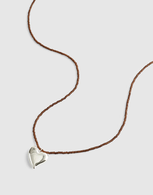 Madewell Beaded Pendant Necklace