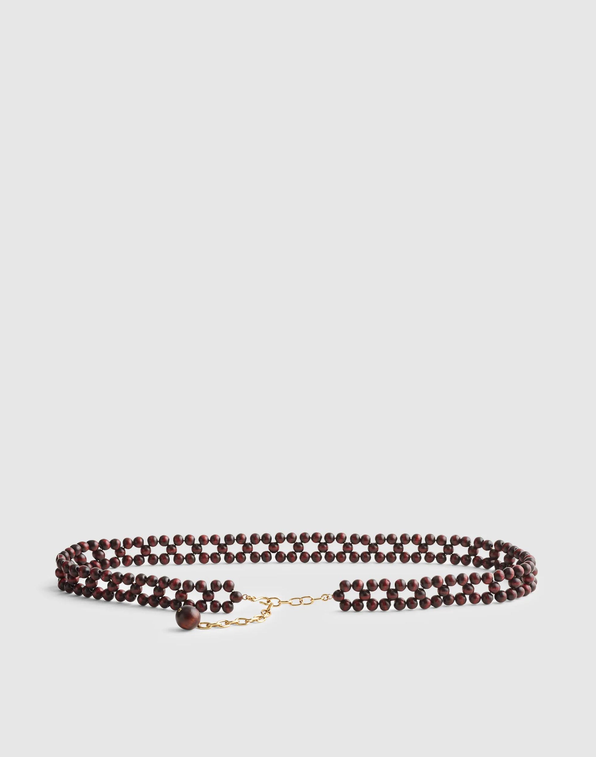 Madewell Wooden Bead Belt