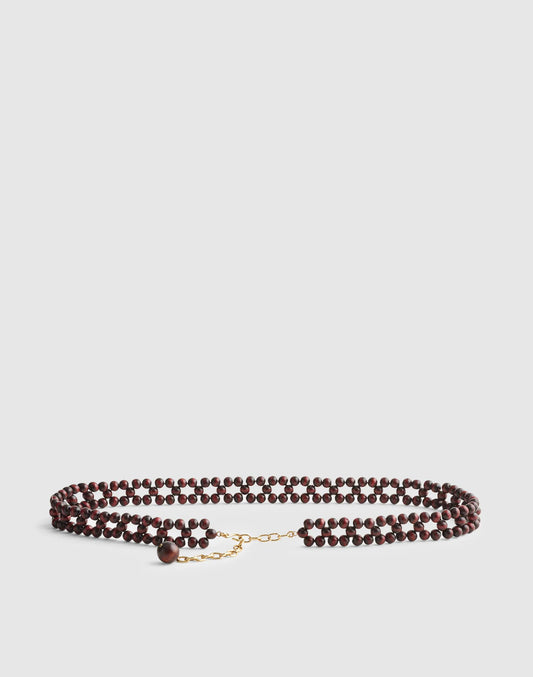 Madewell Wooden Bead Belt