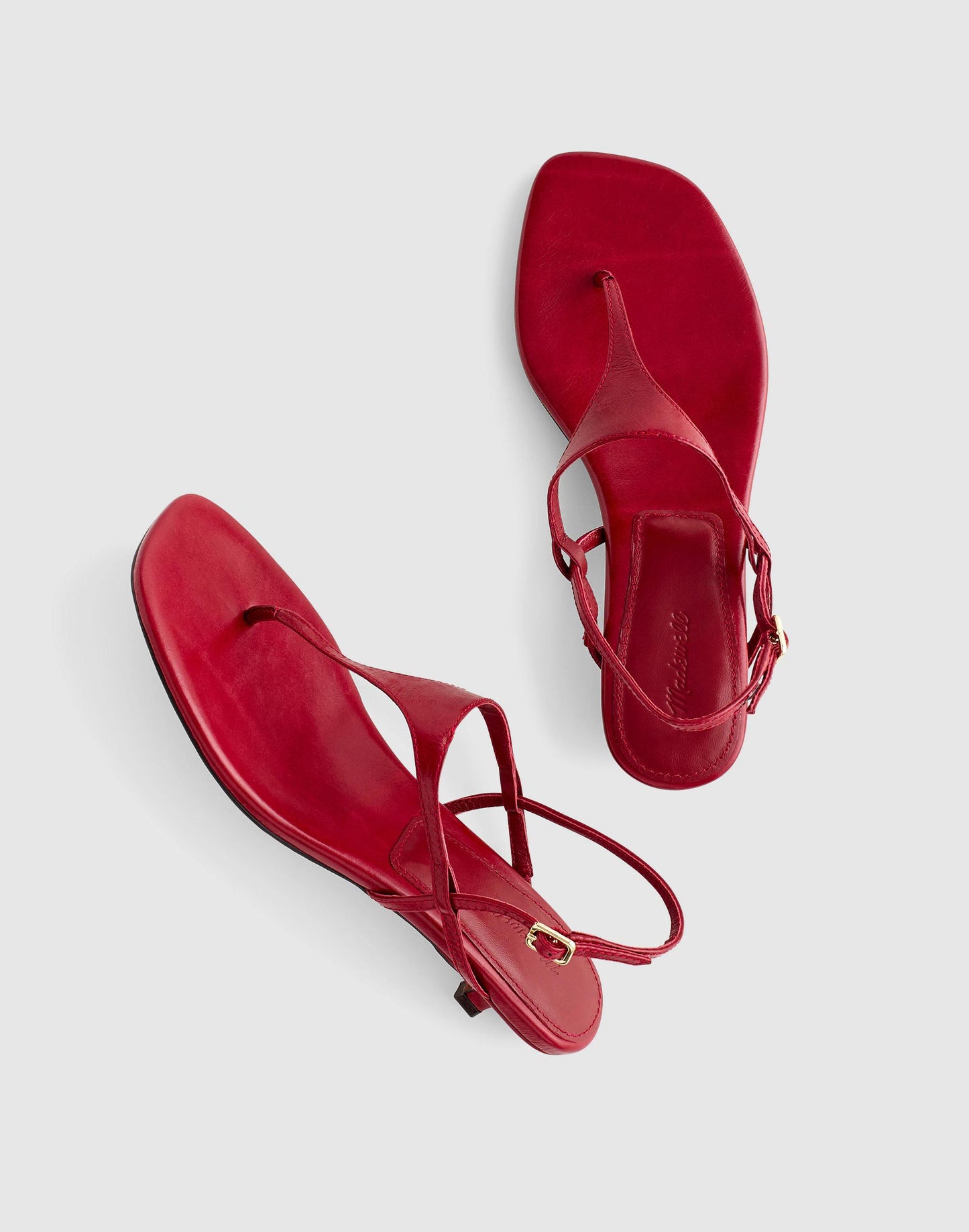 Madewell The Chiara Kitten Heel Slingback Sandal