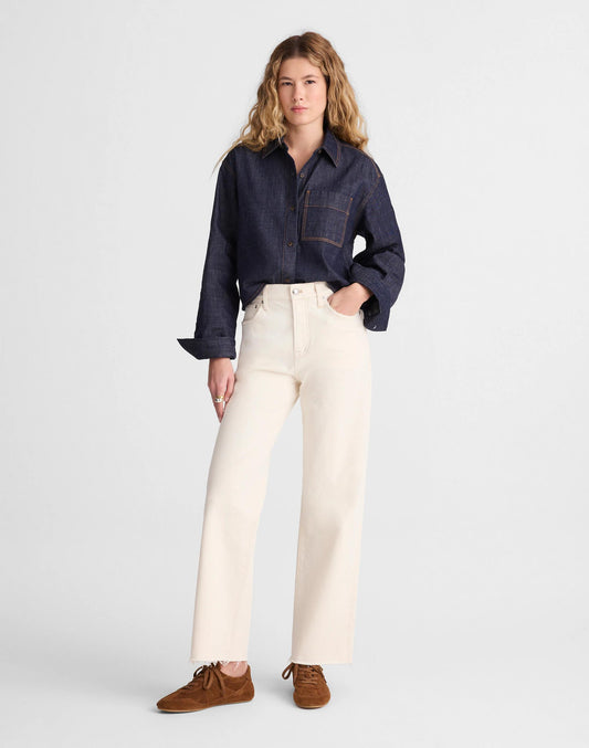 Madewell The Tall Perfect Vintage Wide-Leg Crop Jean