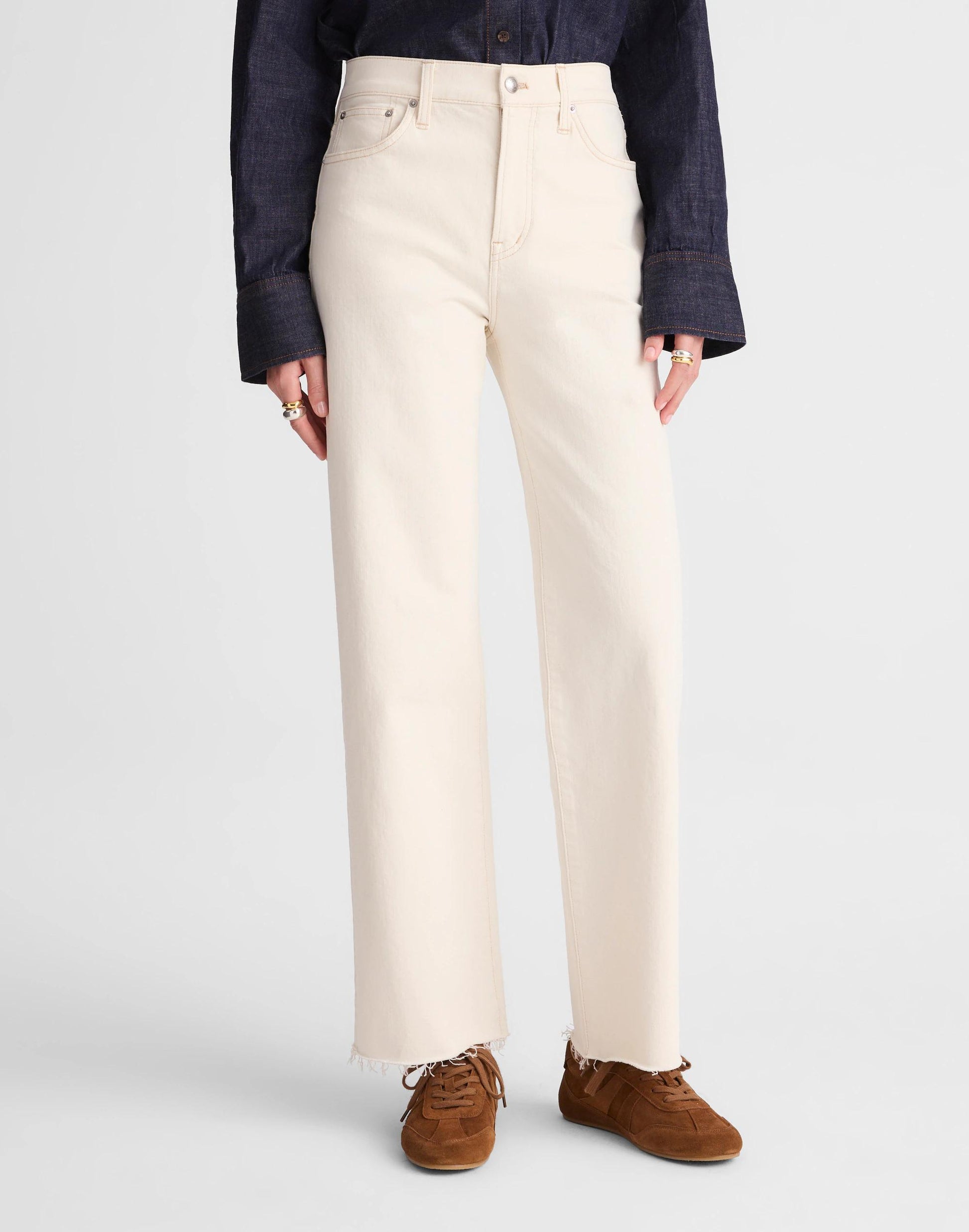 Madewell The Tall Perfect Vintage Wide-Leg Crop Jean