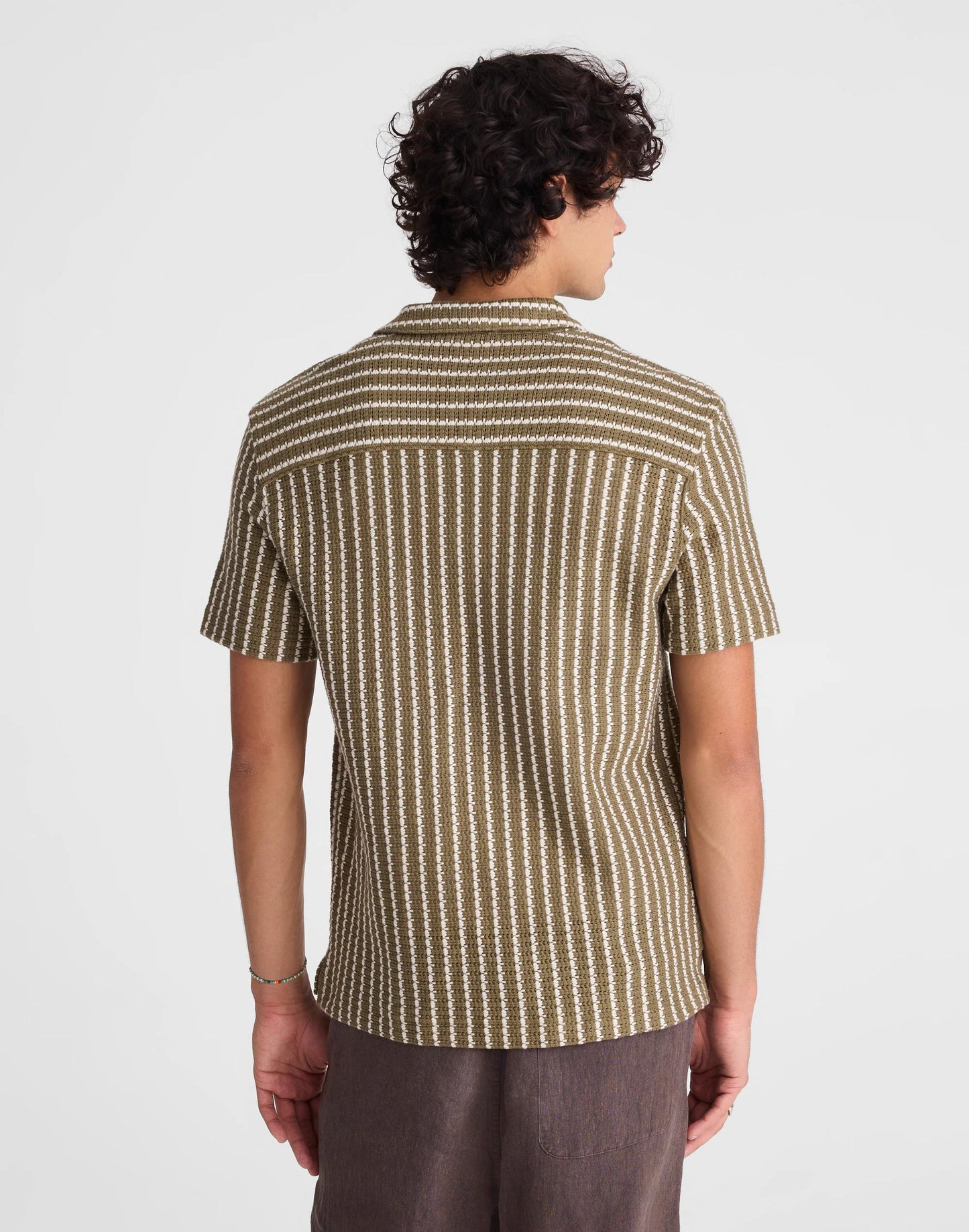 Madewell Textured-Knit Short-Sleeve Shirt