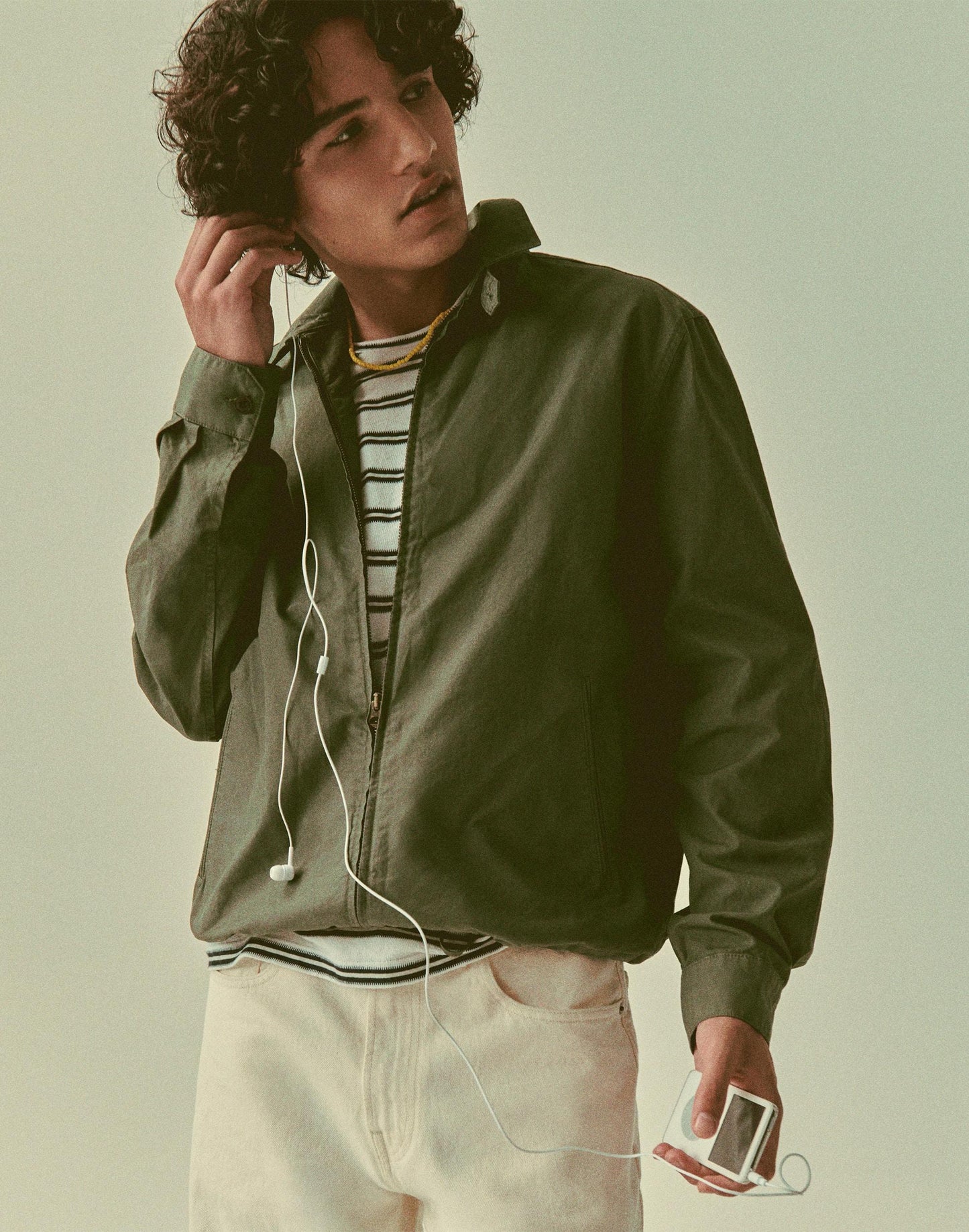Madewell Zip Jacket in Cotton Twill