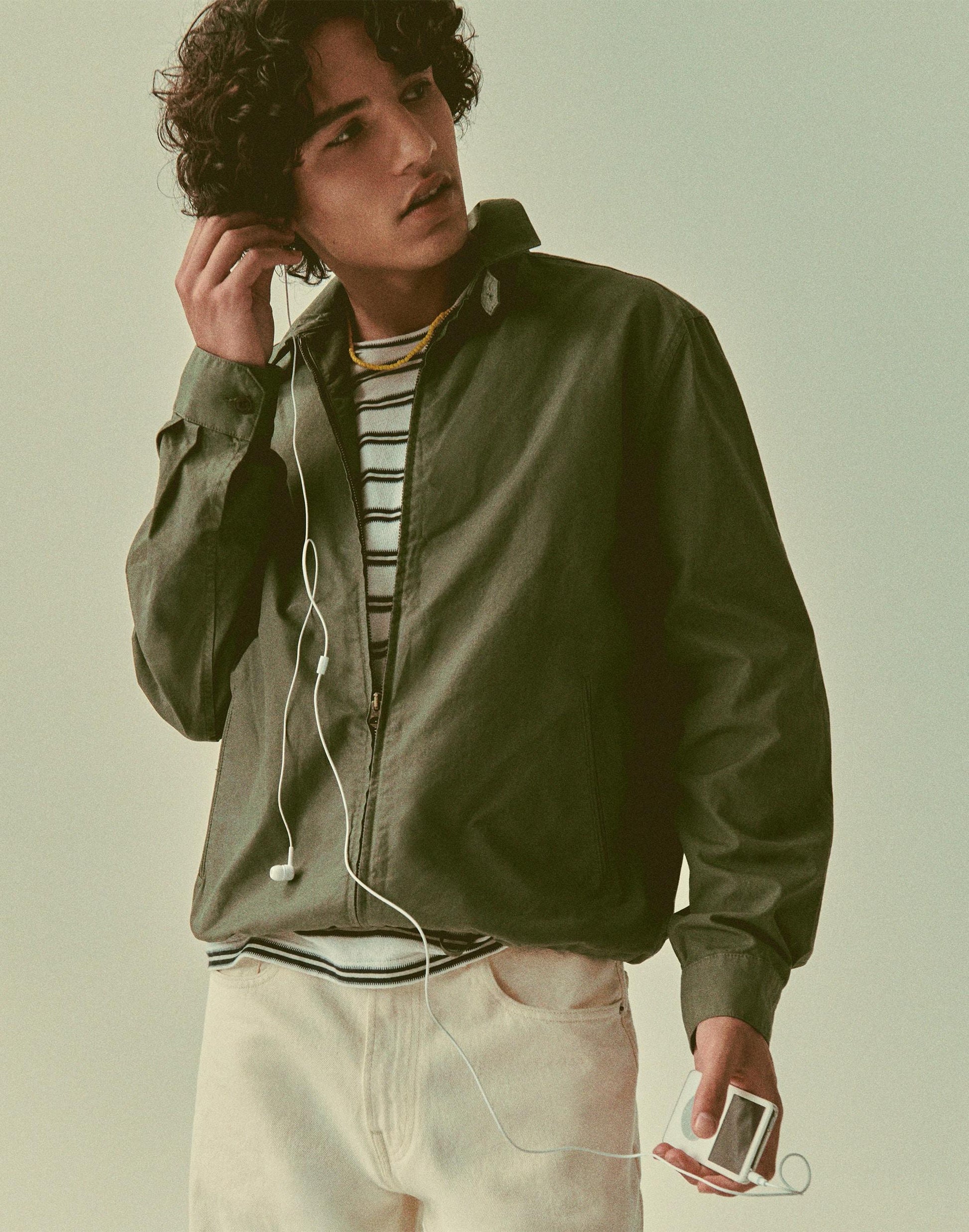Madewell Zip Jacket in Cotton Twill