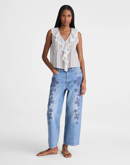 Madewell The Blaire Sleeveless Top