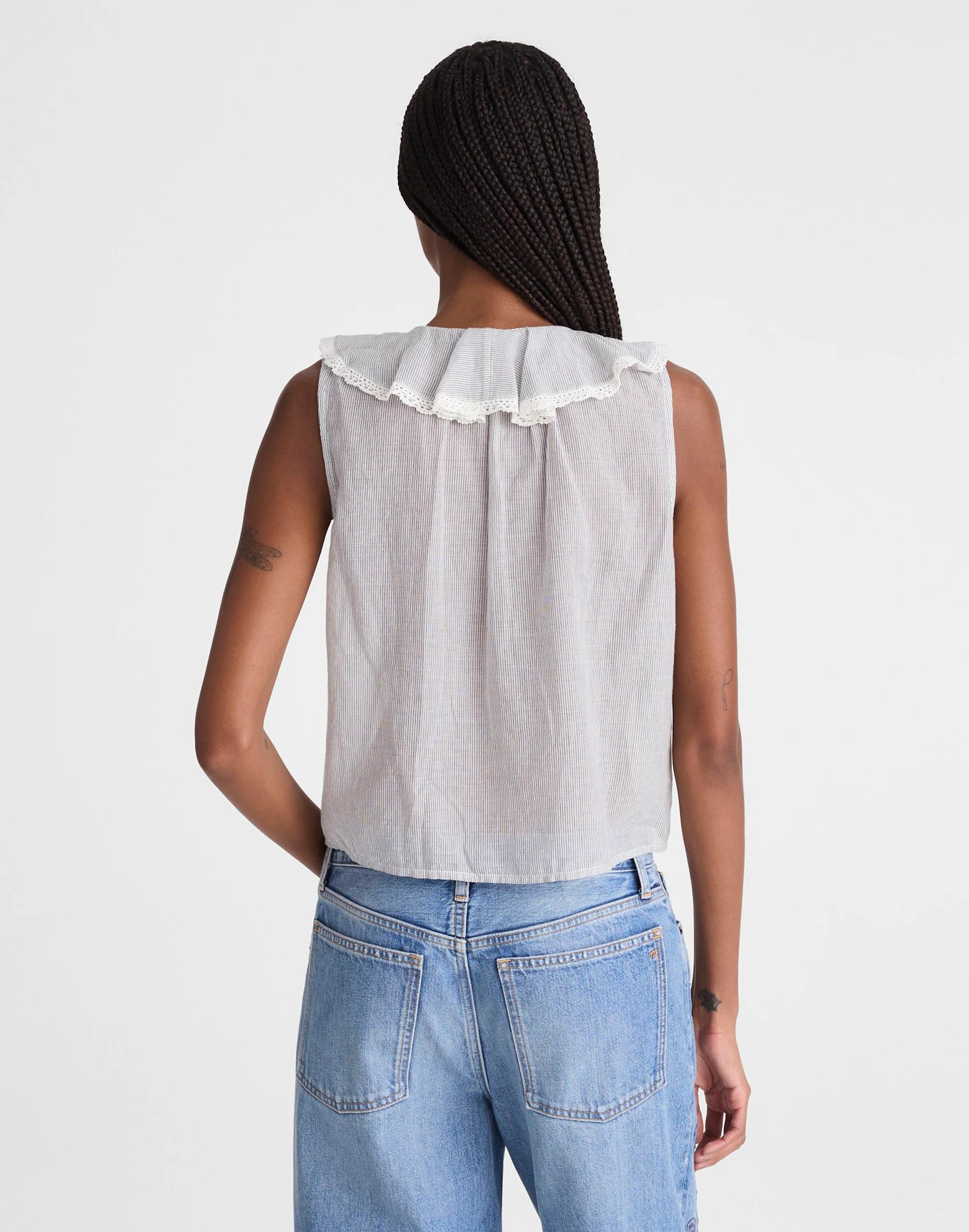 Madewell The Blaire Sleeveless Top