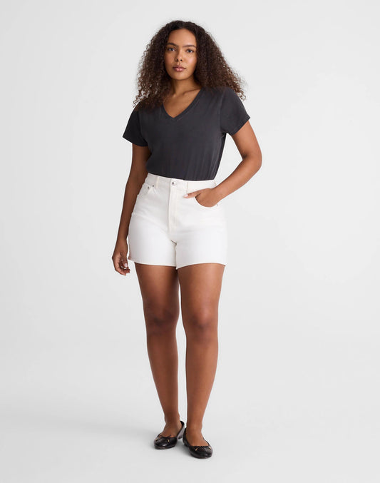 Madewell The Curvy Perfect Vintage Mid-Length Jean Short