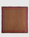 Foulard Print Scarf Chestnut