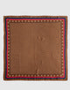 Foulard Print Scarf Chestnut