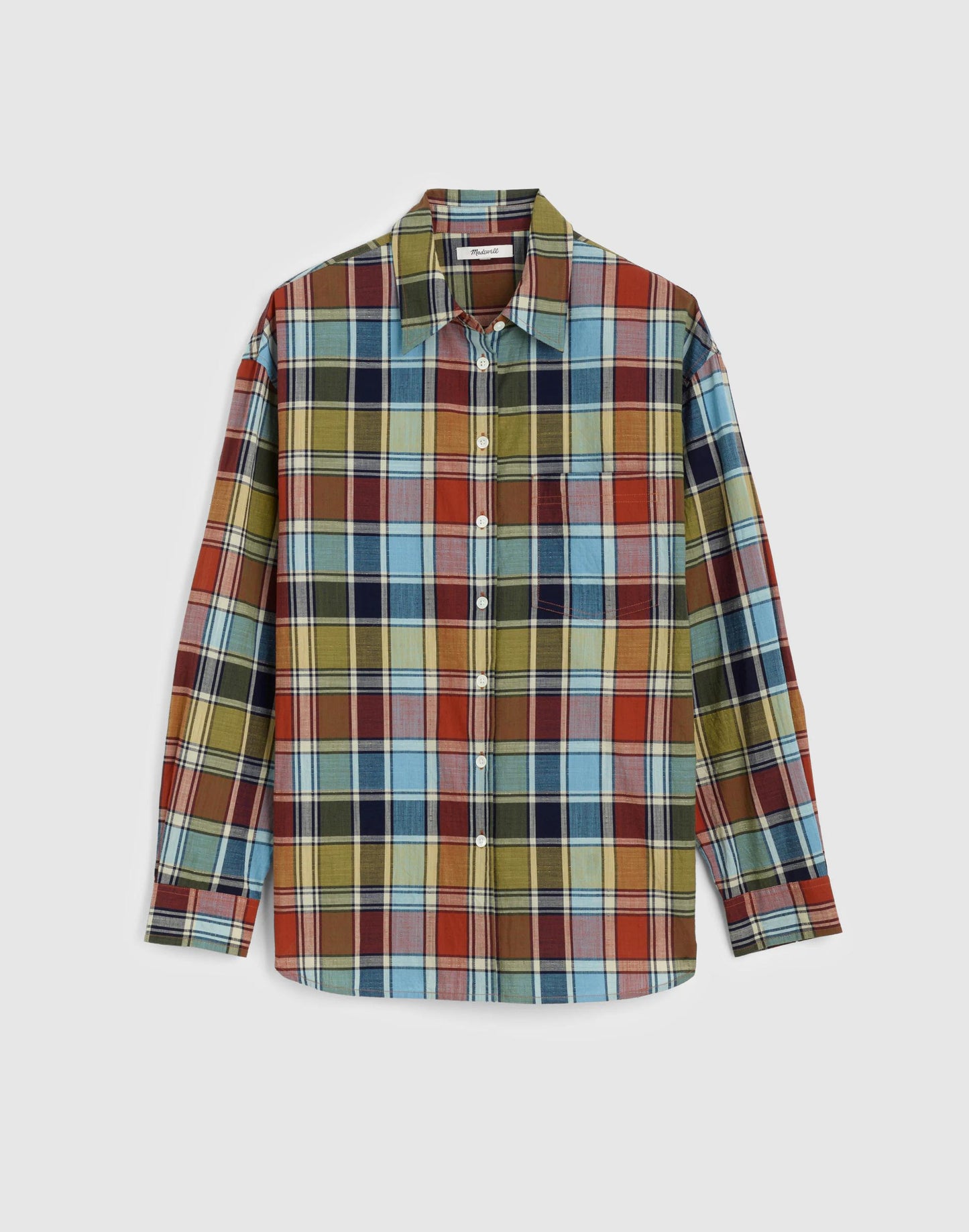 Madewell The Easy Shirt in Poplin