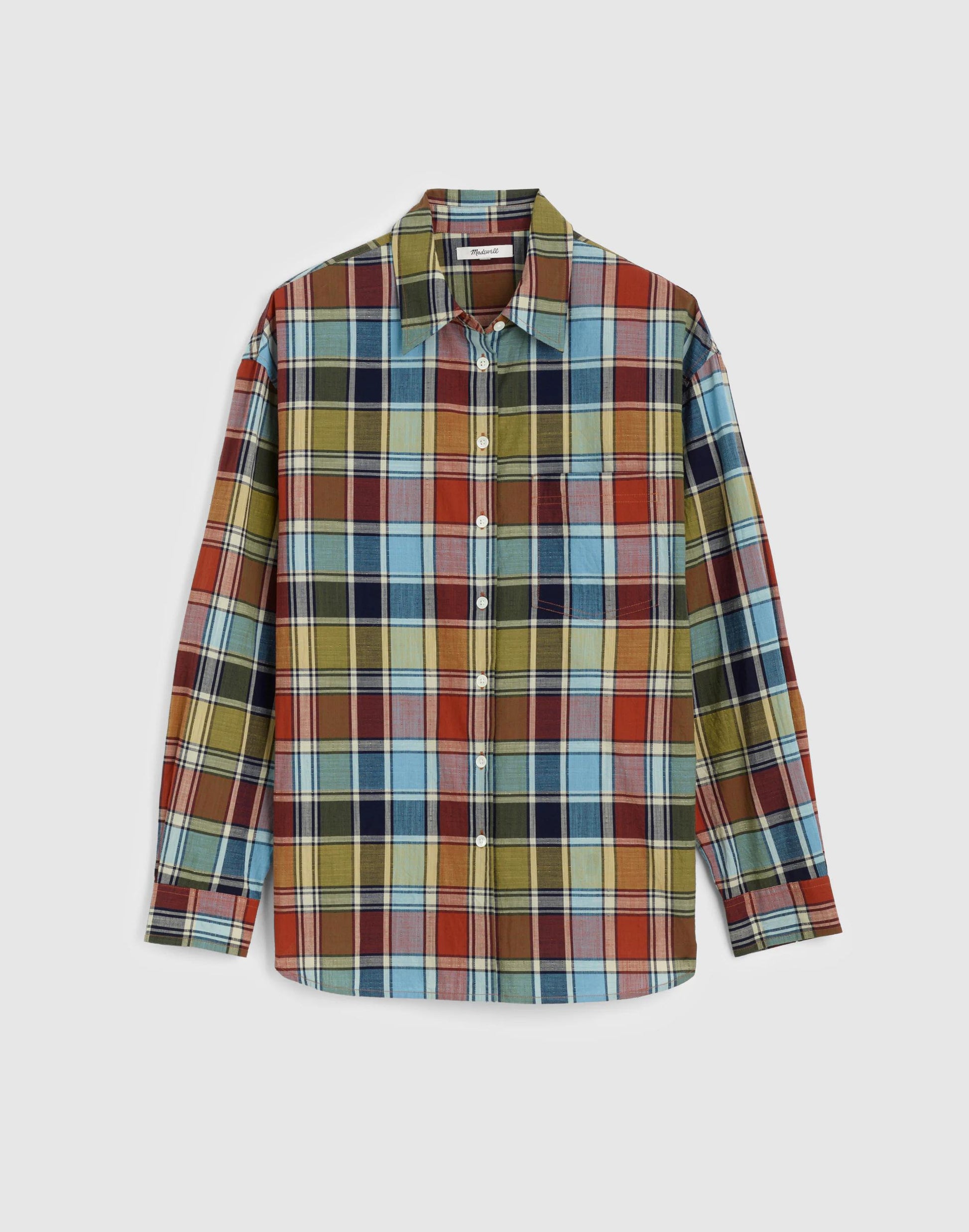 Madewell The Easy Shirt in Poplin