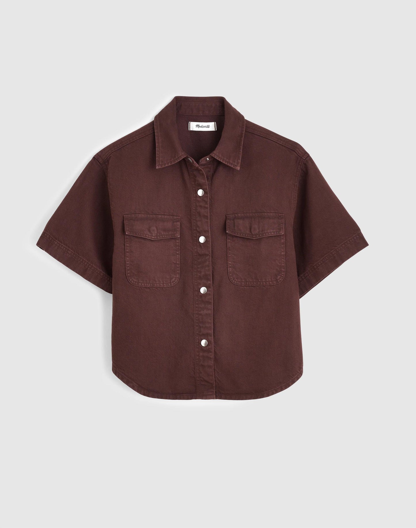 Madewell Airy Denim Utility-Pocket Shirt